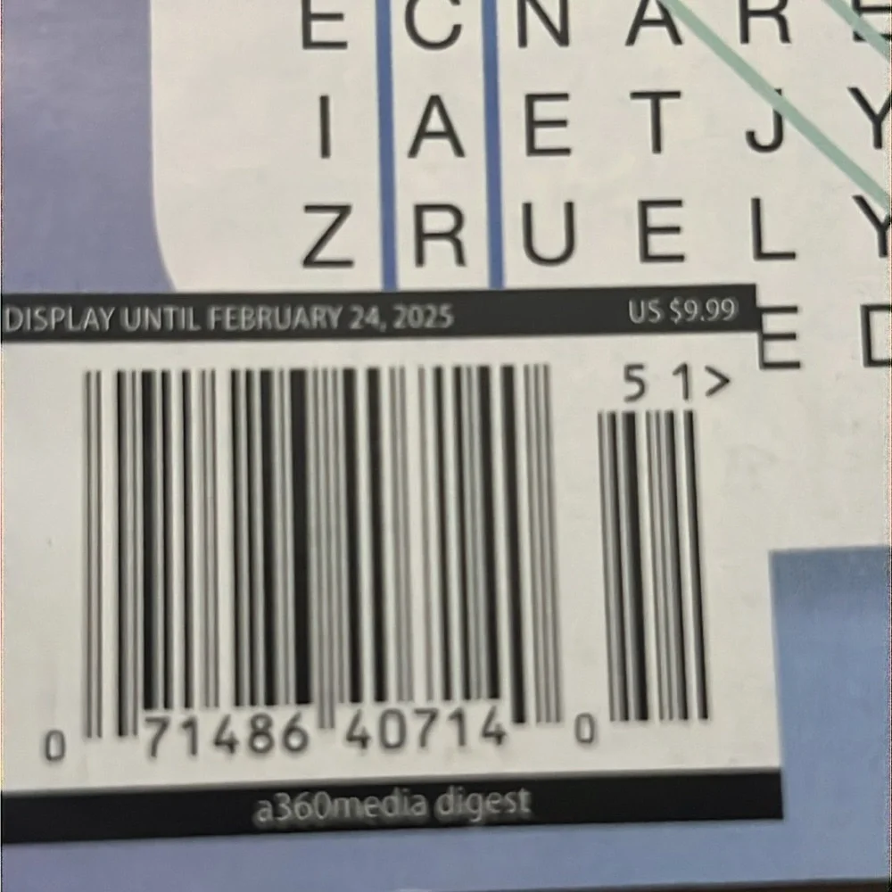 #668 4 puzzle books Sudoku, Cross Word, Word Search. - Picture 9 of 9